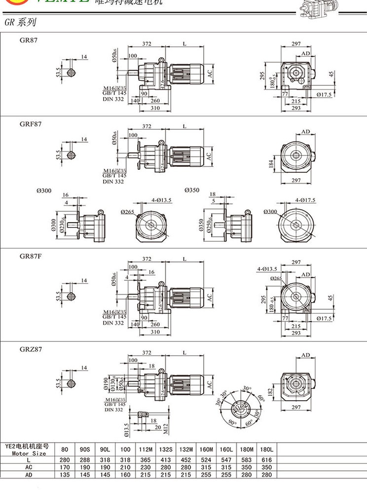 TR88齒輪減速機(jī)圖紙 TR88齒輪減速機(jī)圖紙