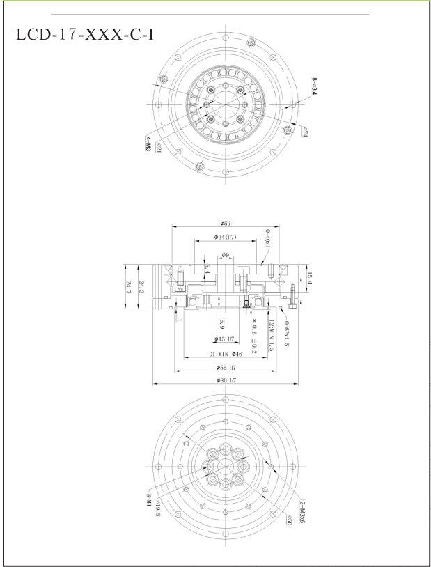 LCD17諧波減速機(jī) LCD17諧波減速機(jī)