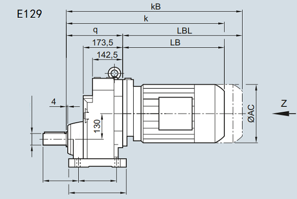E129減速電機,EF129減速器,EZ129齒輪減速箱,減速機 E129減速電機,EF129減速器,EZ129齒輪減速箱,減速機