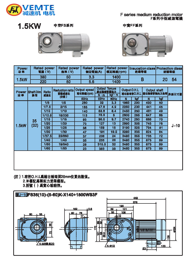 縮框型1.5KW電機(jī)減速機(jī)圖紙 縮框型1.5KW電機(jī)減速機(jī)圖紙